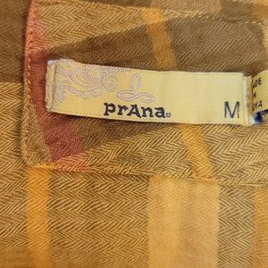 Prana plaid top